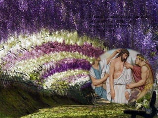 2ª cena - a repartição da roupa de
Jesus entre os soldados
e a sorte sobre a túnica
(Jo 19, 23-24).
 