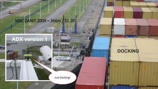 MSC DANIT 2009 – 366m / 51.20
DOCKING
ADX version 1
Just Docking!
 