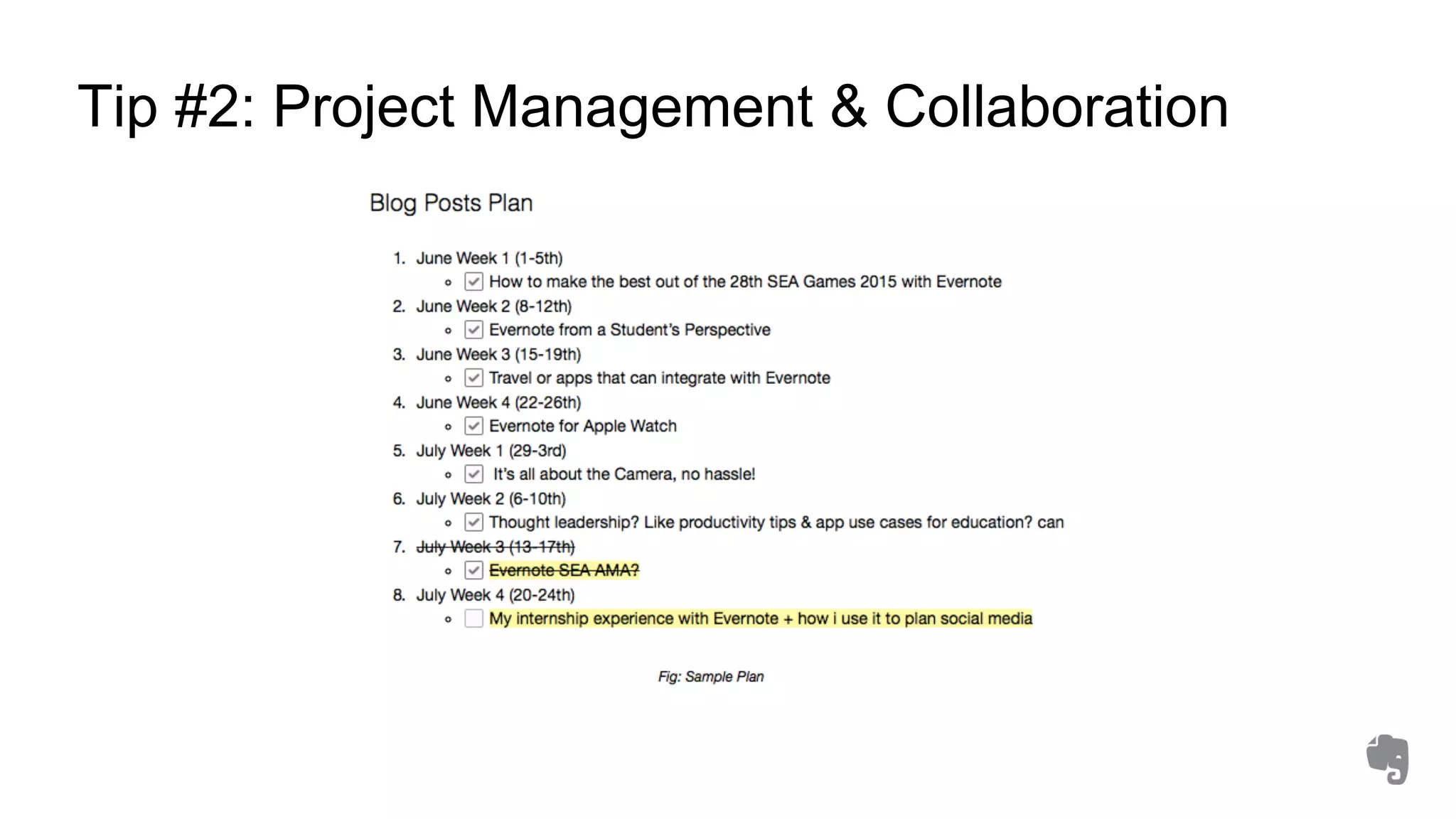 Tip #2: Project Management & Collaboration
 