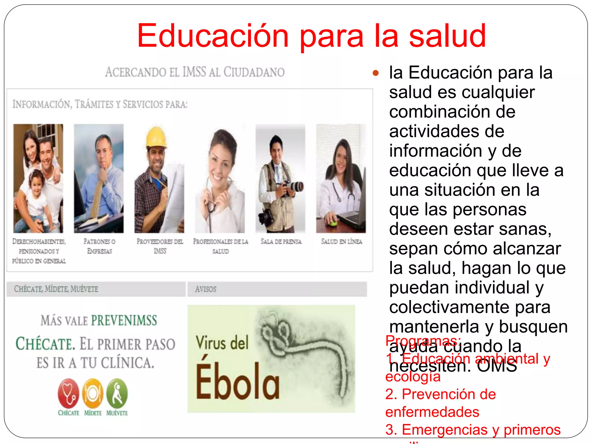 10 programas de atencion primaria de la salud | PPTX