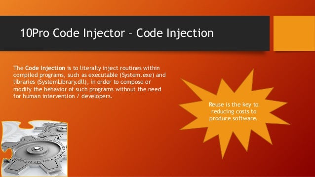 What Does Code Injection Mean Who Is Code Injector? | Using code injection – AUIDFX