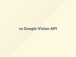 vs Google Vision API | PDF