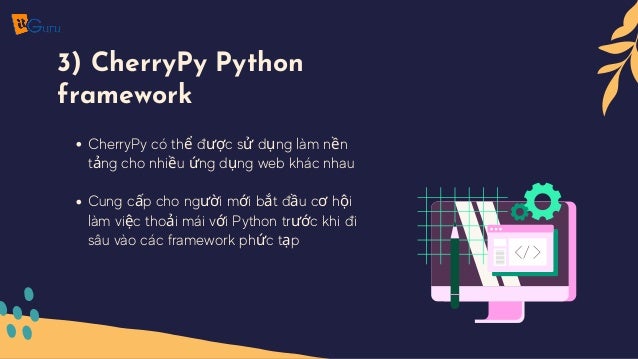 10 Python framework hàng đầu để phát triển web năm 2022 | PPT