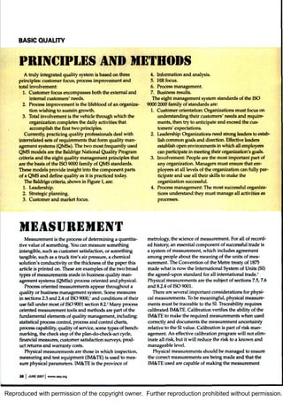 10 QUALITY BASICS visual data 5