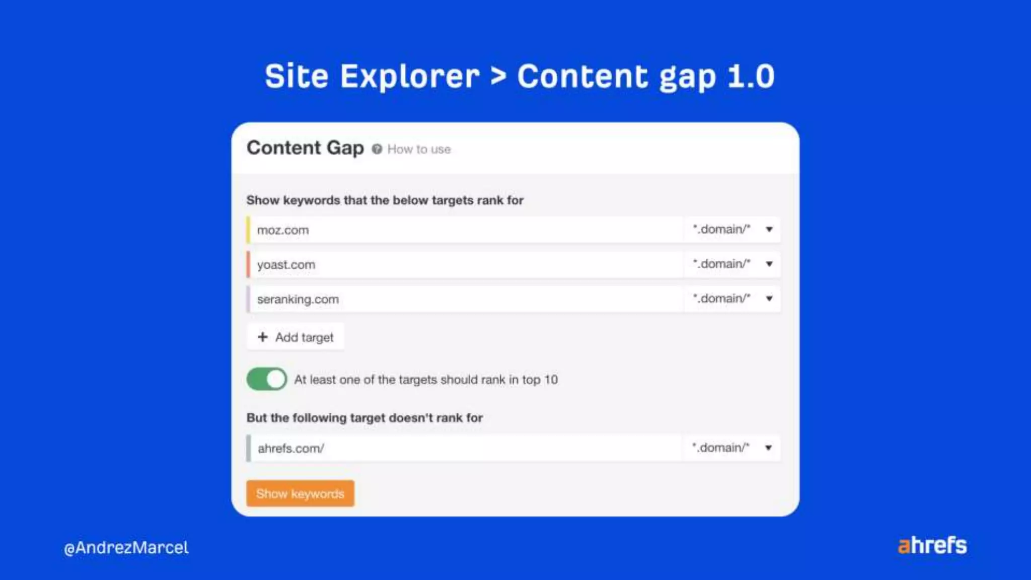 10 quick wins to improve your rankings using Ahrefs.pptx