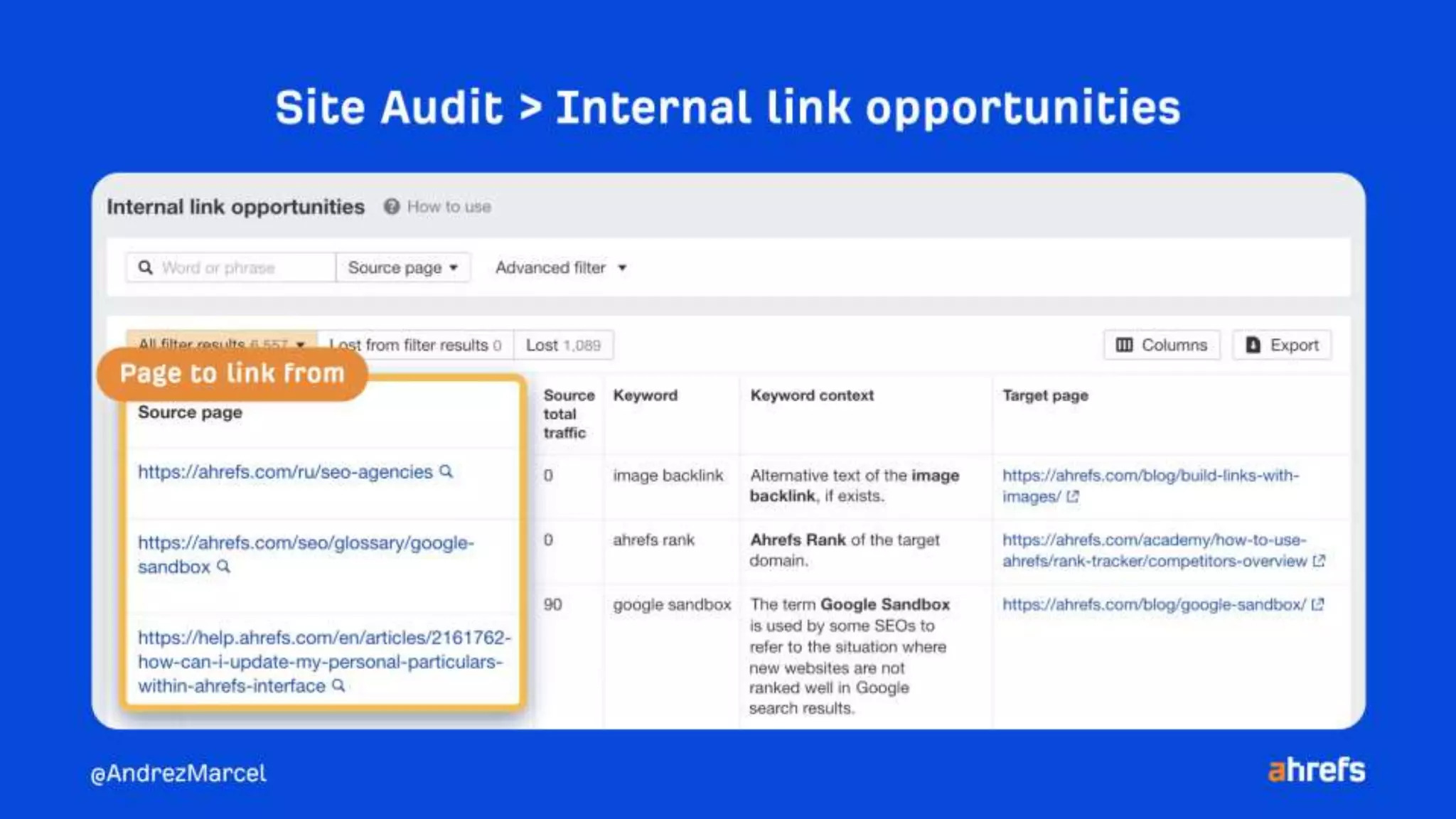 10 quick wins to improve your rankings using Ahrefs.pptx