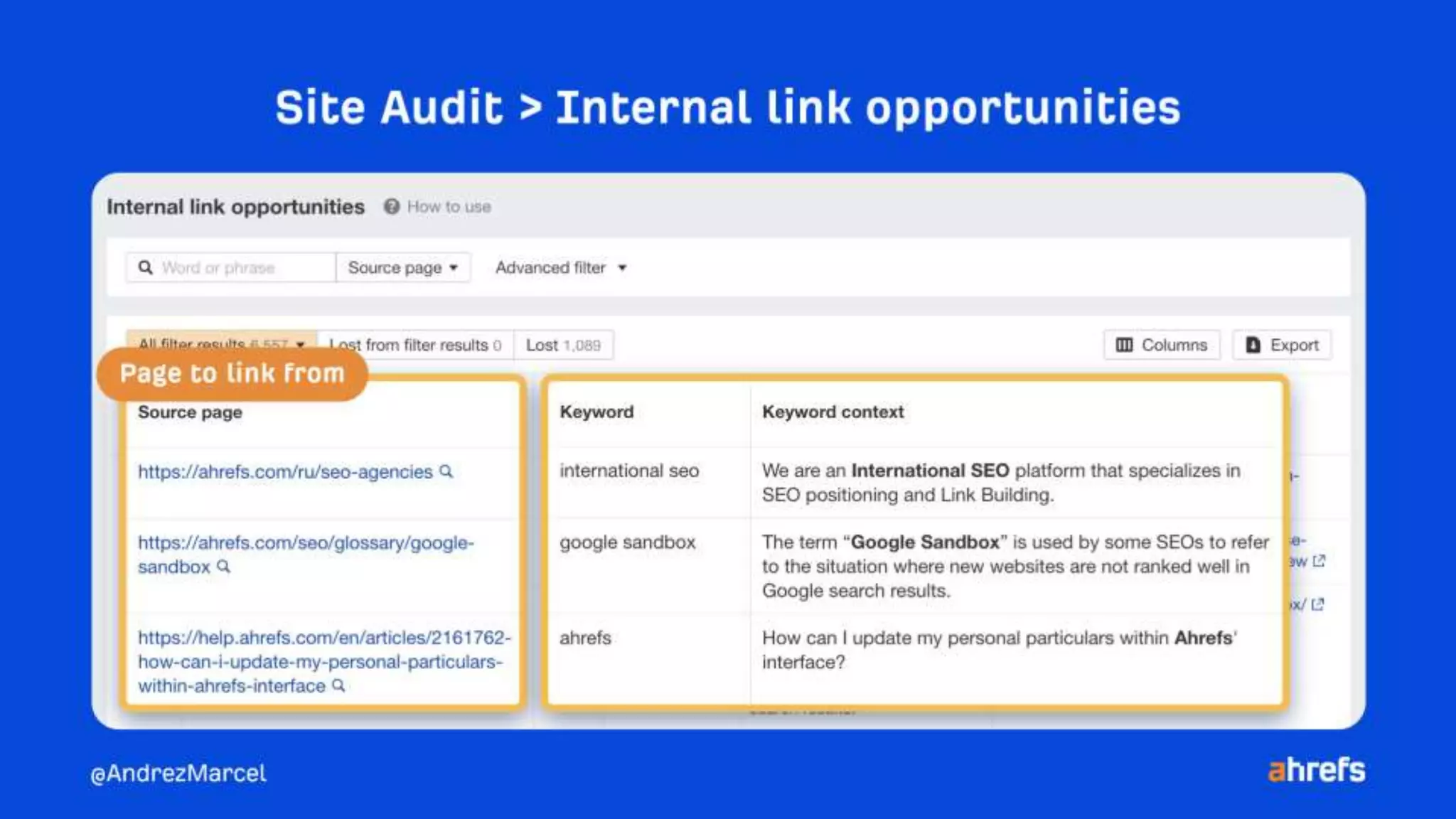 10 quick wins to improve your rankings using Ahrefs.pptx