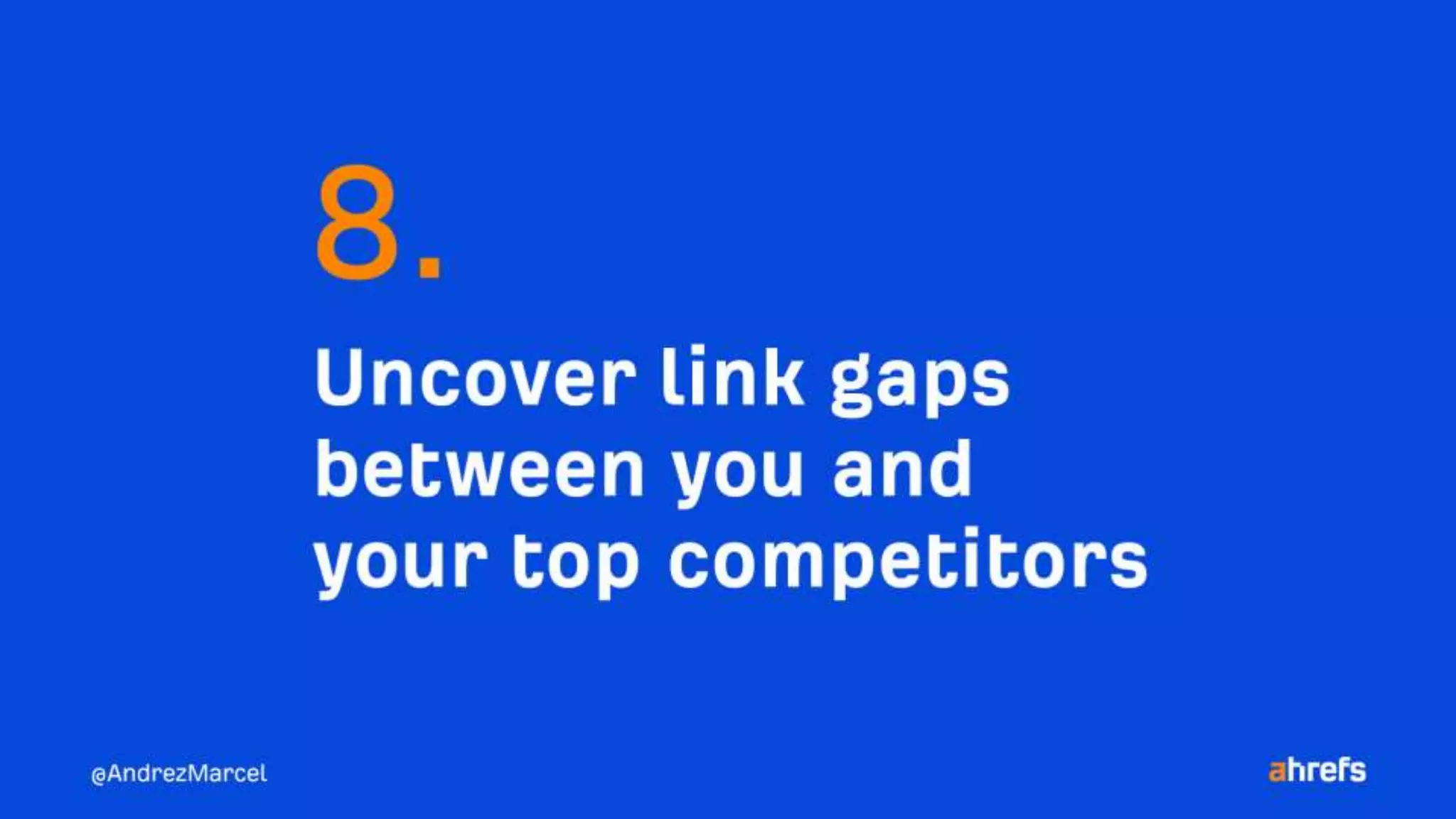 10 quick wins to improve your rankings using Ahrefs.pptx