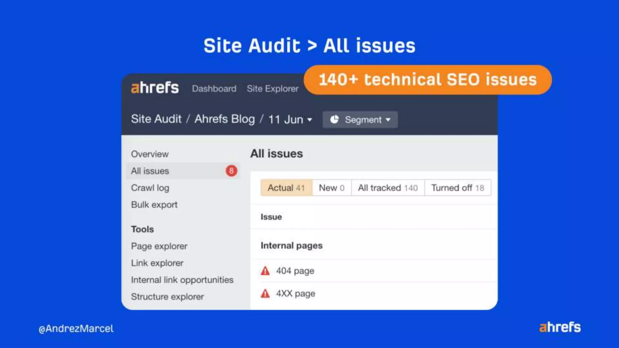 10 quick wins to improve your rankings using Ahrefs.pptx