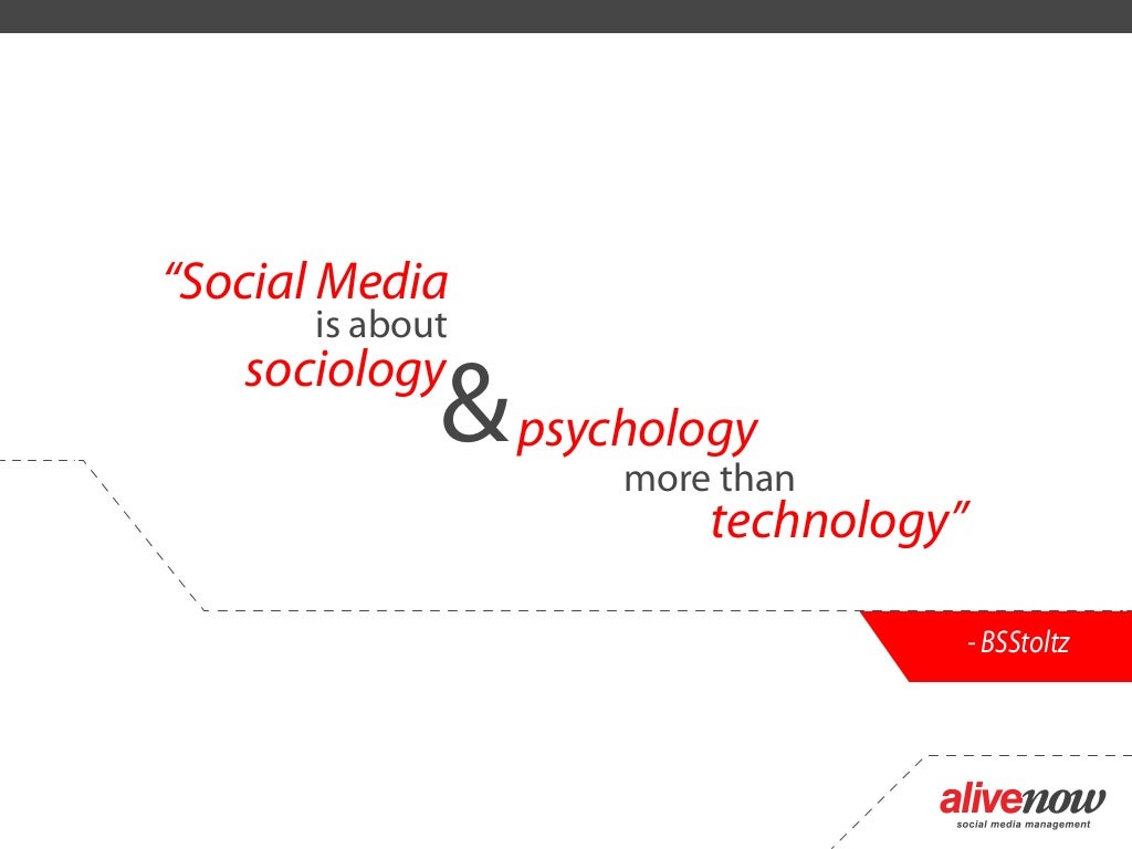Social Media Is About Sociology