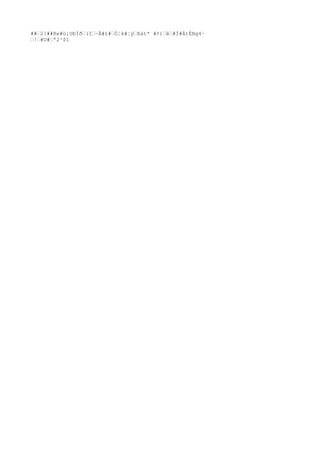 ##2!##Re#ü¡UÐÌð(I~Ã#£#Ó¦k#¦ÿÞát* #¢)ê#Ì#Ä)ÉNg4·
!#U#ª2²$1
 