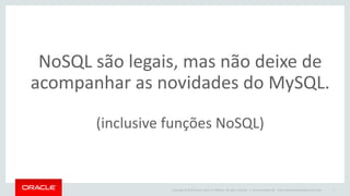 Copyright © 2015 Oracle and/or its affiliates. All rights reserved. | Oracle Confidential – Internal/Restricted/Highly Restricted 6
 