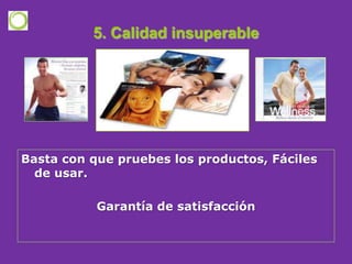 Venta repetitiva, precios competitivos. 