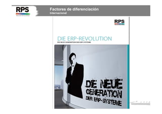 Factores de diferenciación
Internacional

Febrero de 2014 / 24

 