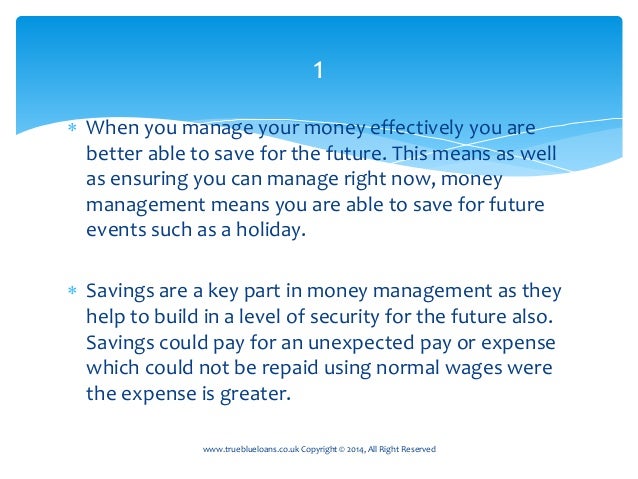 10 reasons why managing your money effectively is important how to money manage