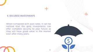 10 Reasons to Invest in Gold Bars and Gold Coins | PDF