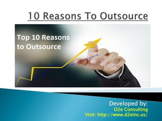 Developed by:
D2e Consulting
Visit: http://www.d2einc.us/
 