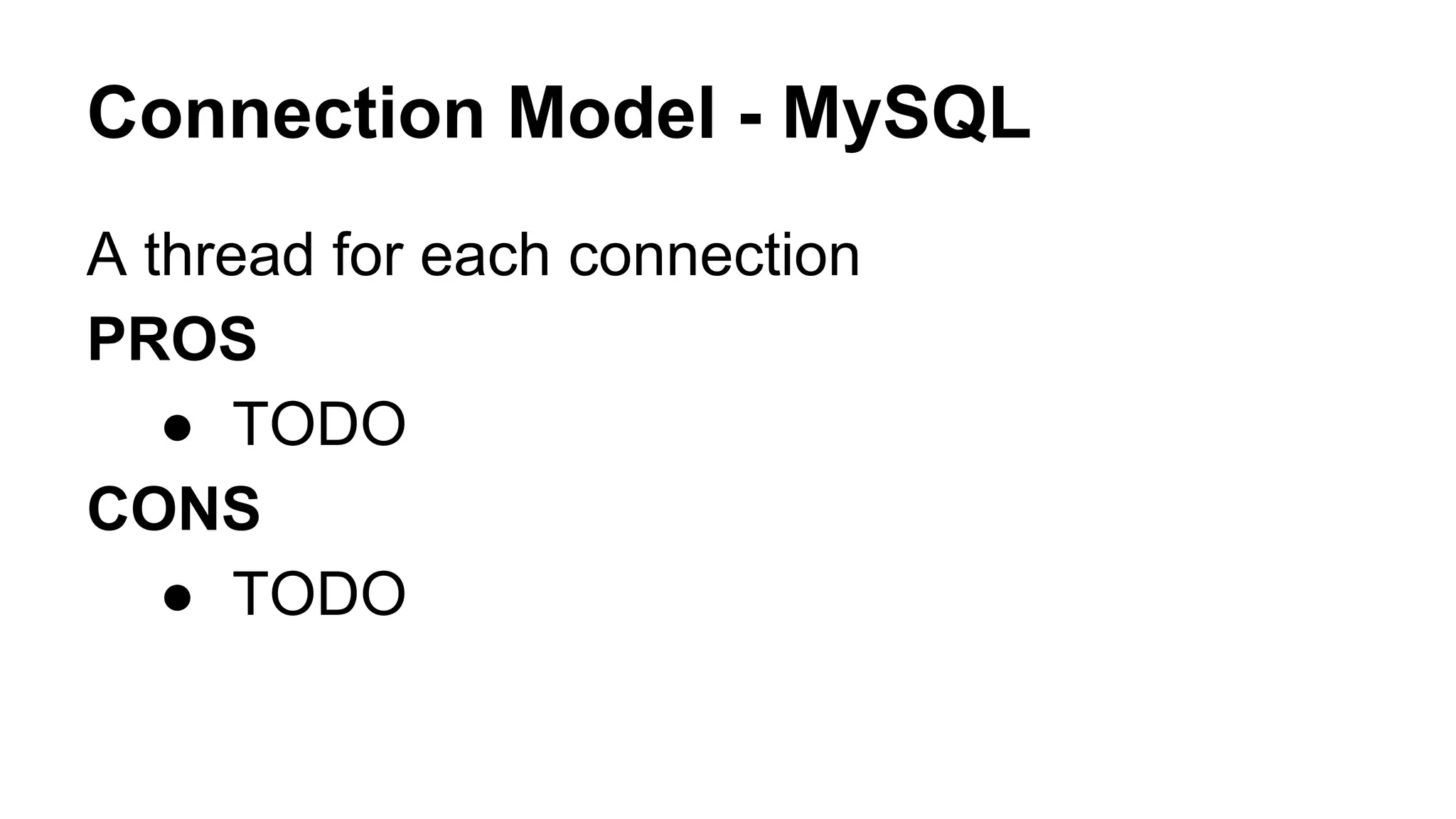 Database Maintenance 