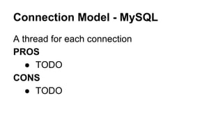 Database Maintenance
 