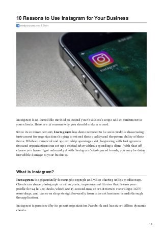 pics Why Instagram Is Bad For Business slideshare
