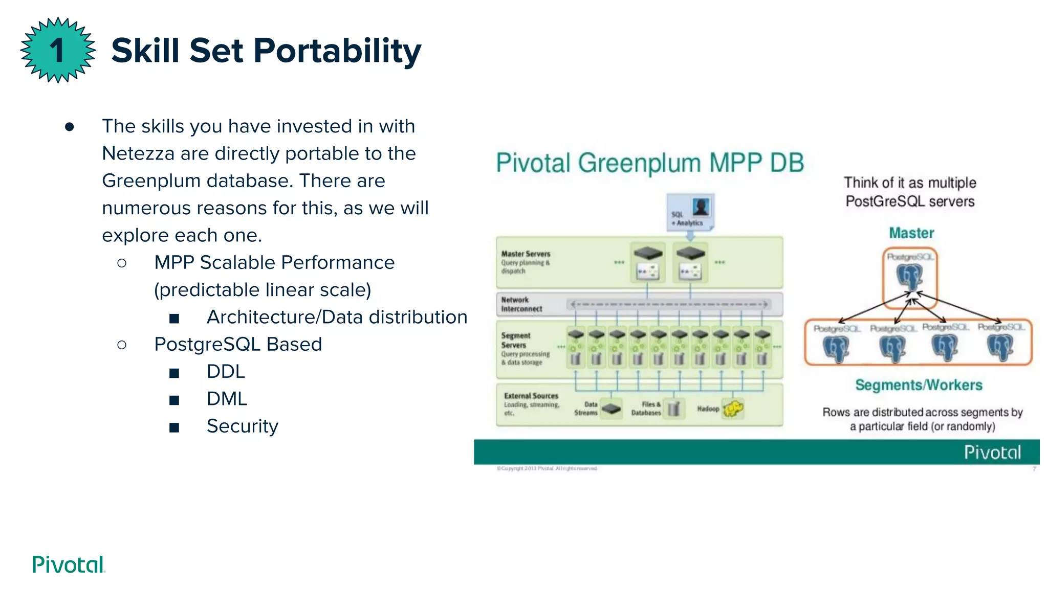 Ten Reasons Why Netezza Professionals Should Consider Greenplum | PDF