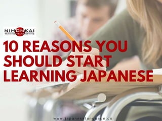 10 reasons you should start learning Japanese