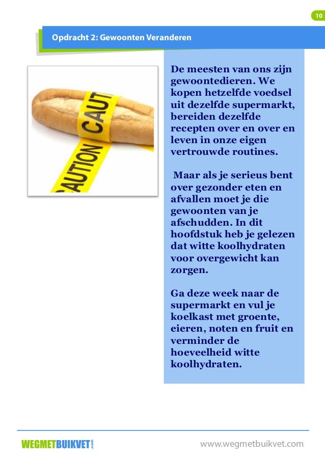 afvallen eten en sporten
