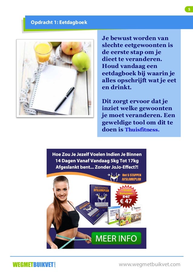 gewicht verliezen zonder reden