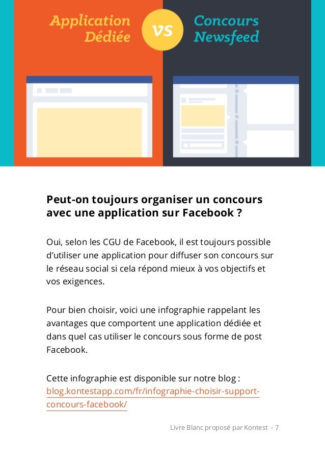 10 règles pour réussir un jeuconcours sur Facebook Blog Kontest