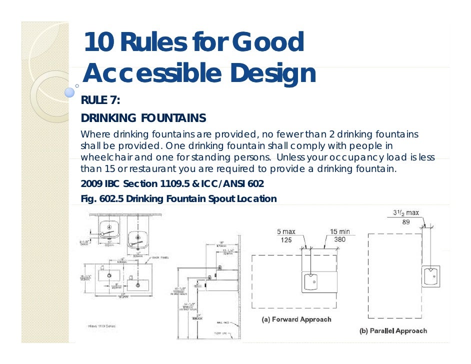 10 Rules For Good Accessibilie Design 2012