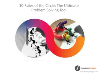10 Rules of the Circle: The Ultimate
Problem Solving Tool
www.thinkingintegral.com
 