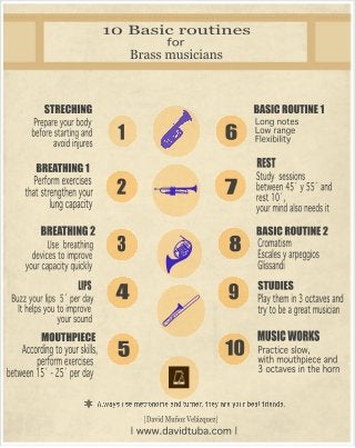 10 Basic Routines for Brass Musicians