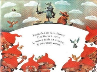 10 sacizinhos  livro