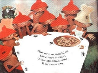 10 sacizinhos  livro