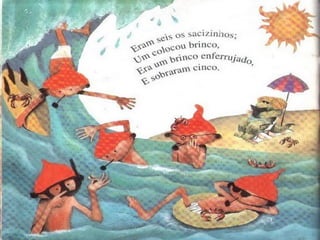 10 sacizinhos  livro