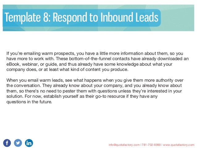 Inside Sales Email Templates And Strategies That Worked For