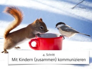 4. Schritt 
Mit Kindern (zusammen) kommunizieren
 