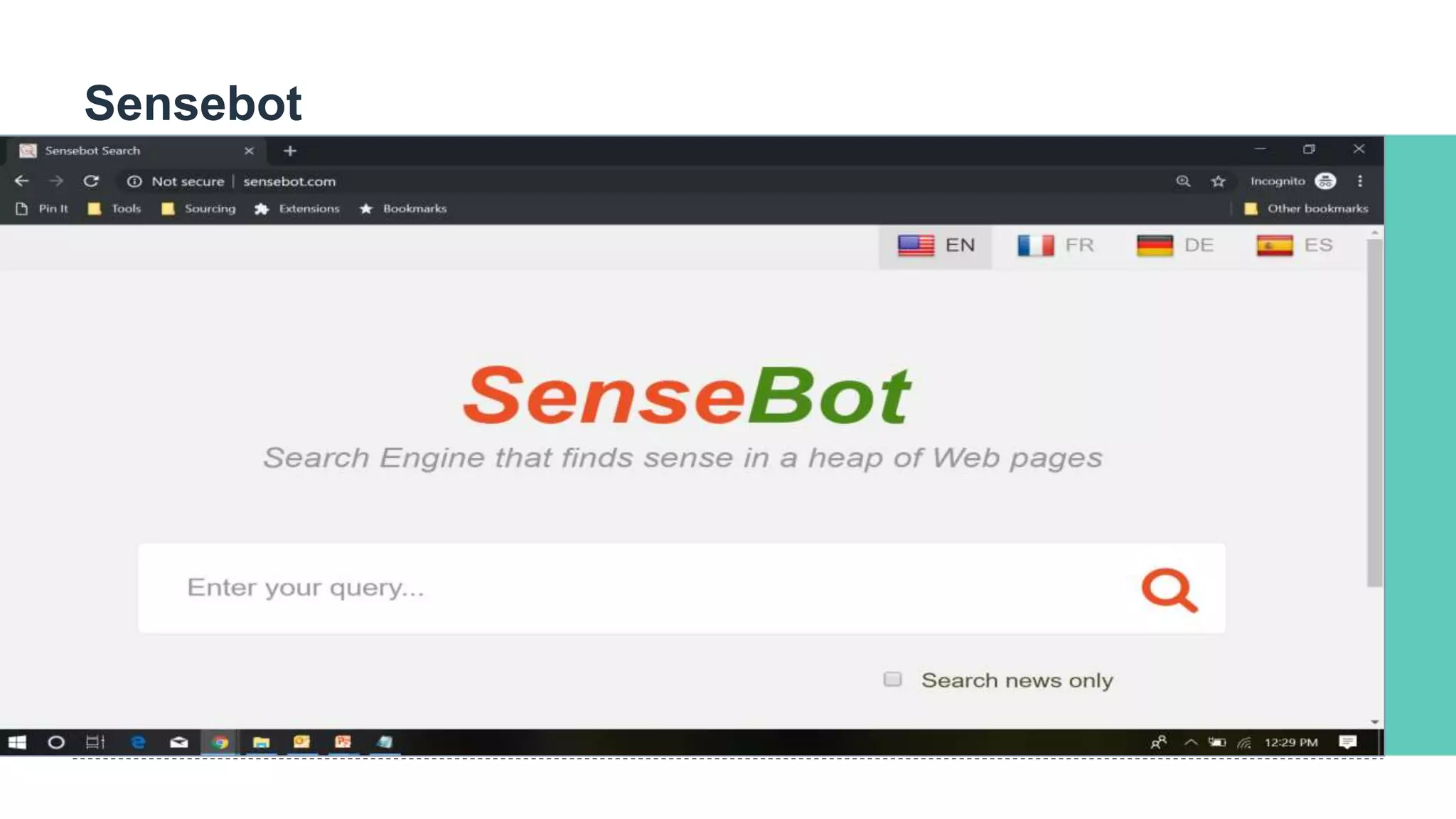 Sensebot
 