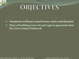 10. Search Tree - Data Structures using C++ by Varsha Patil | PPT