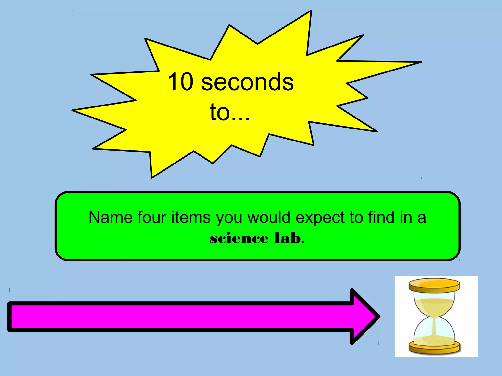 10 Seconds to Name Game | PPT