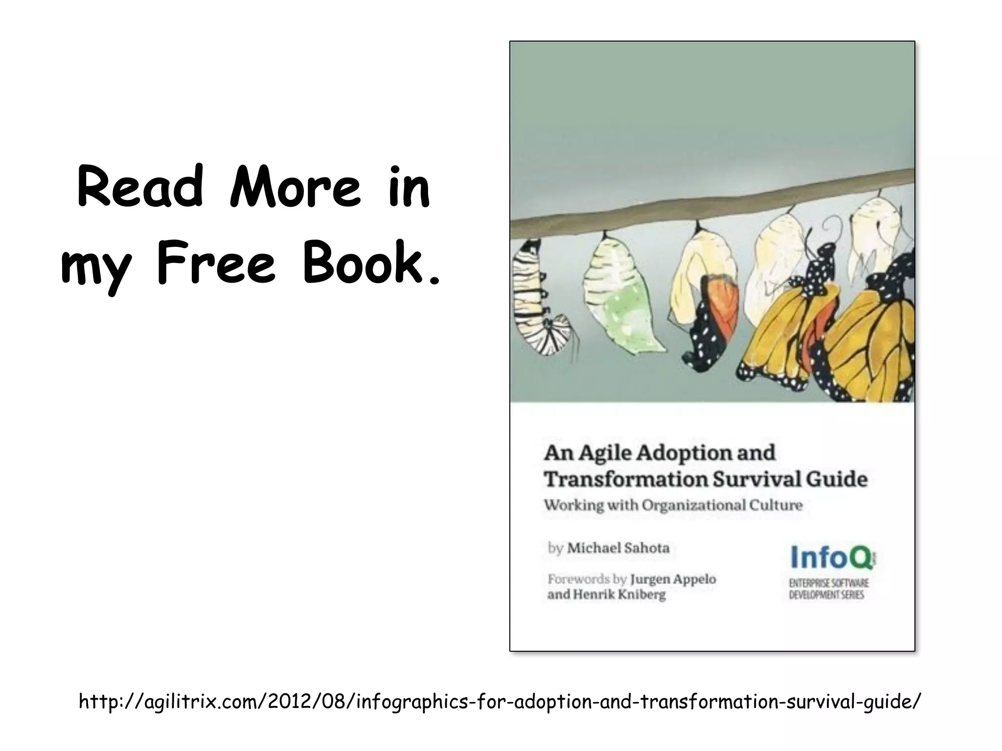 Option 2: Organizational
Transformation
Urgency: “75% of a
company’s management is
honestly convinced that
business as usual is totally
unacceptable.”
- John Kotter
 