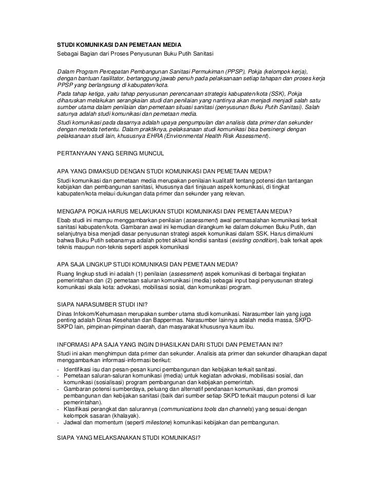 Tanya Jawab Tentang Komunikasi Massa - Home Edu