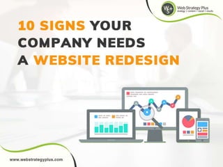 10 Signs Your Company Needs a Website Redesign