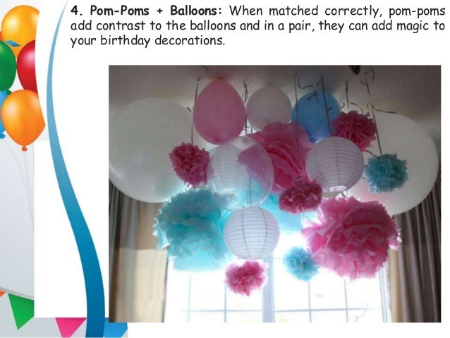 10 Simple Balloon Decorations At Home For Birthday Party Zealot