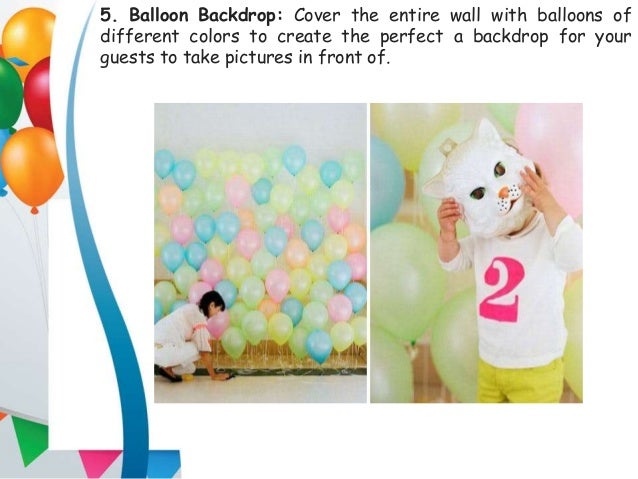 10 Simple Balloon Decorations At Home For Birthday Party Zealot