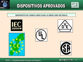 DISPOSITIVOS APROVADOS PARA O MERCADO MUNDIAL DISPOSITIVOS APROVADOS Botões 1-1 Início 