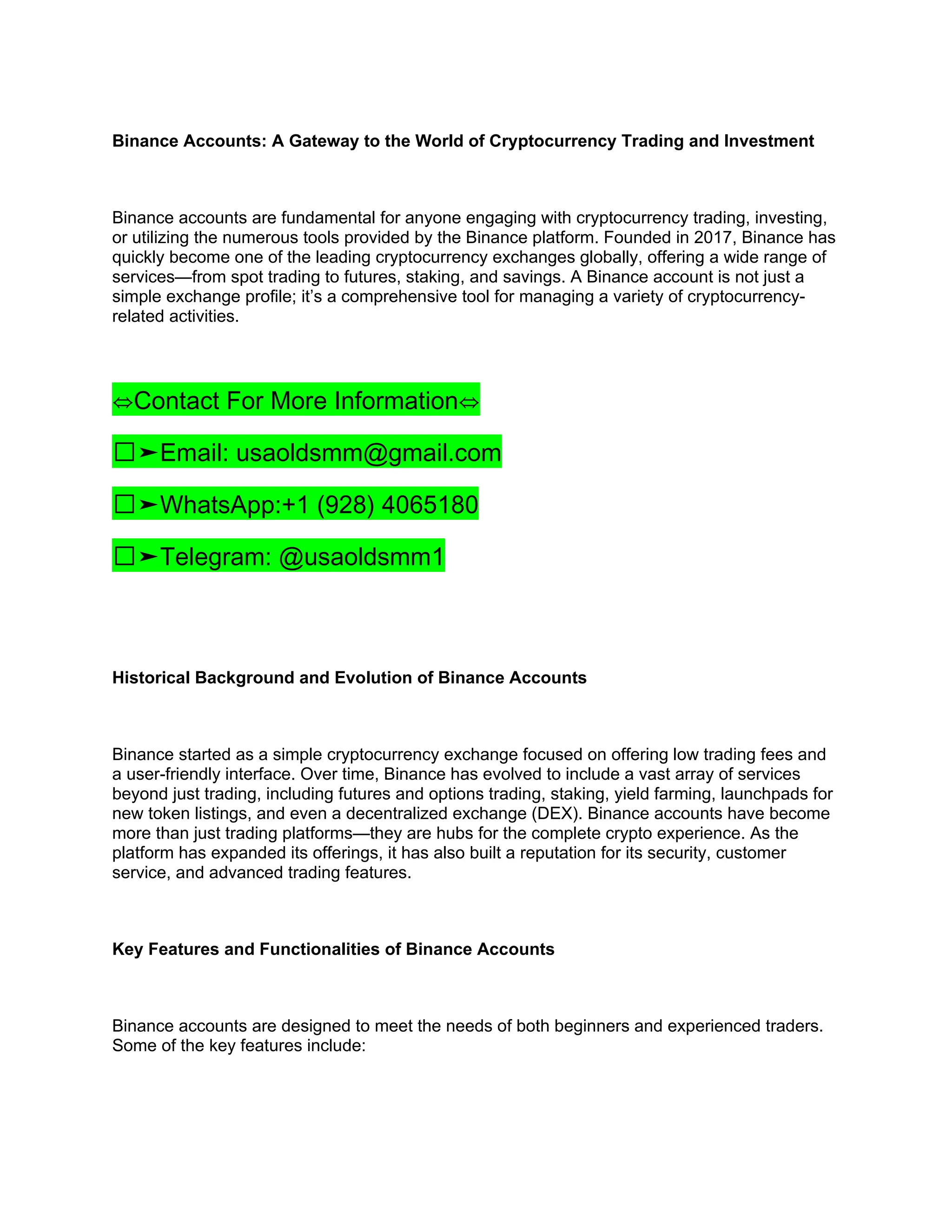 10 Sites to B.u,y a Binance Account_ Gateway to the World of Cryptocurrency  Trading and Investing.docx