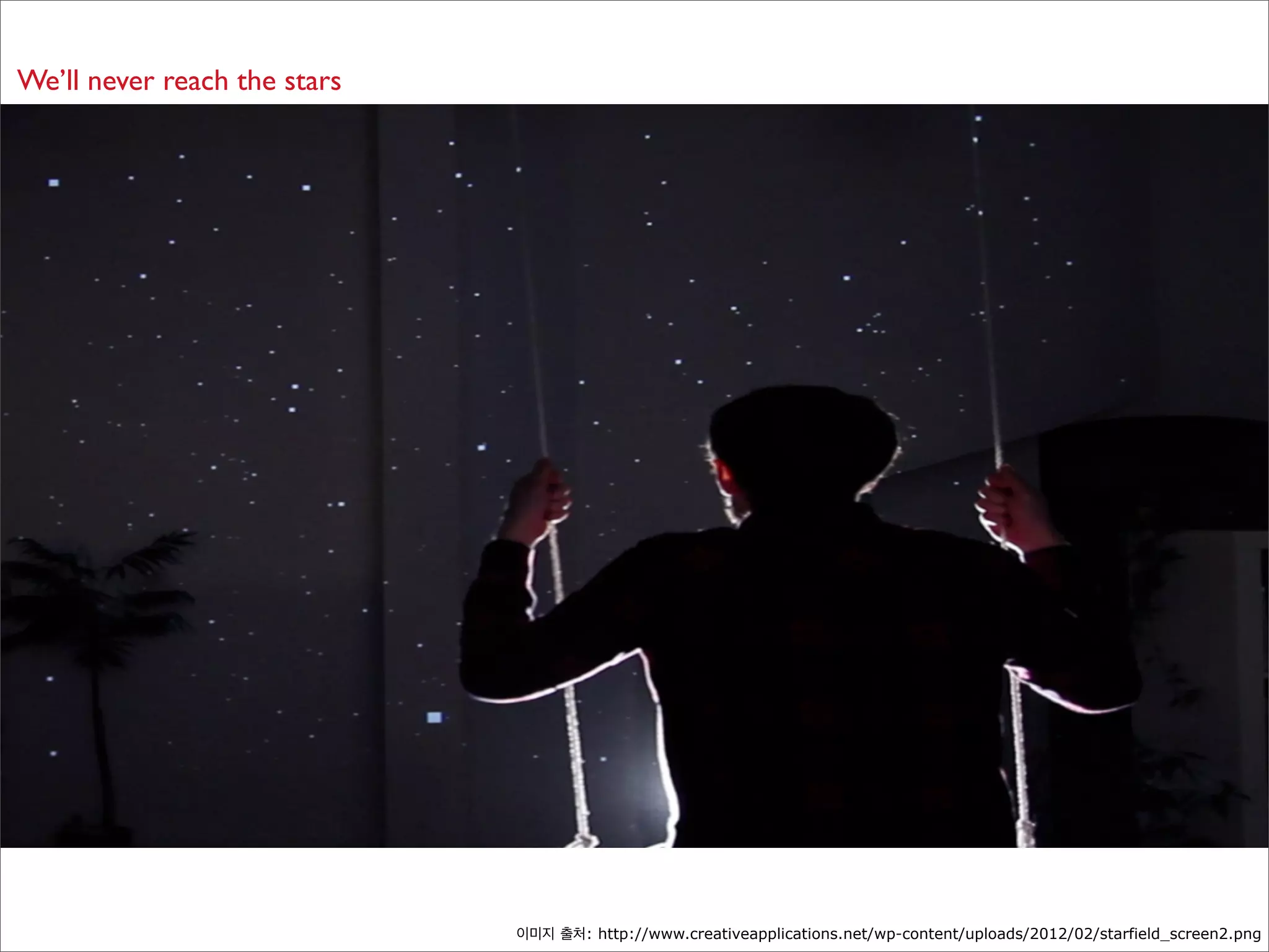 We’ll never reach the stars

이미지 출처: http://www.creativeapplications.net/wp-content/uploads/2012/02/starfield_screen2.png

 