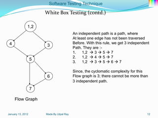 10 software testing_technique | PPTX