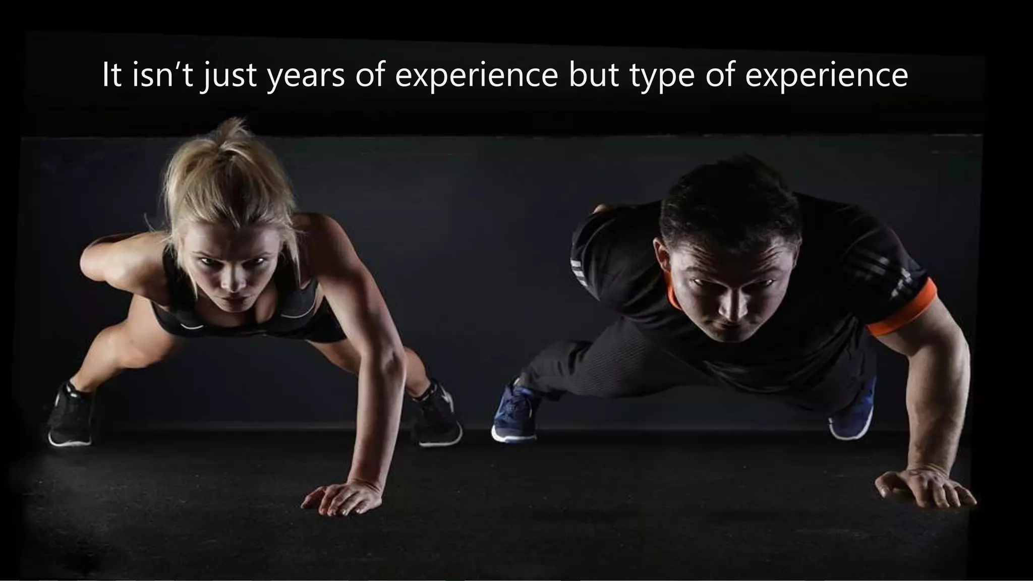 An Association for All IT Architects
It isn’t just years of experience but type of experience
 